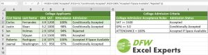 Microsoft Excel IFS Function